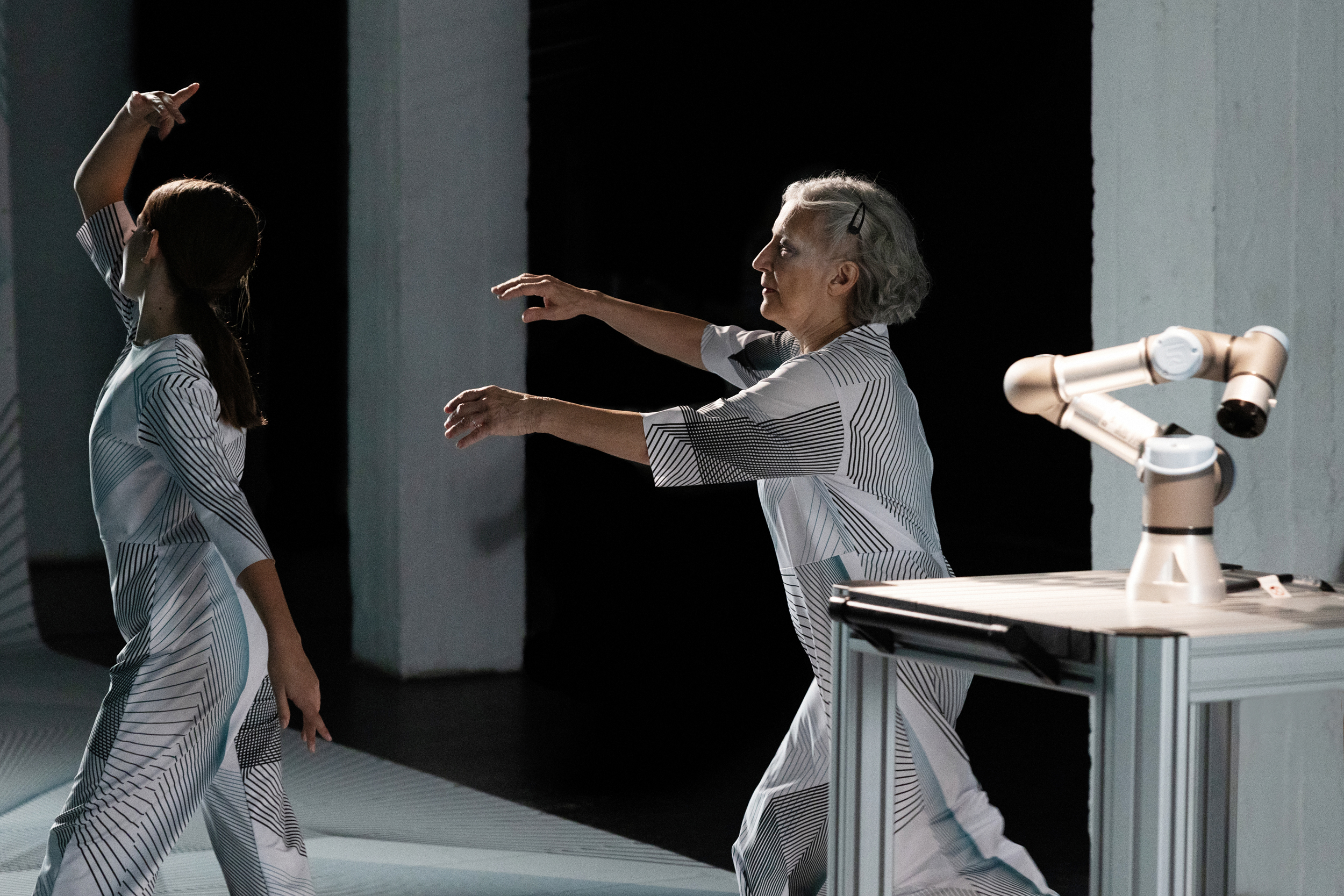 Rehearsal with Performers